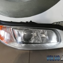 Right headlight xenon adaptive with cornering Volvo S80 2011-2014 31353321