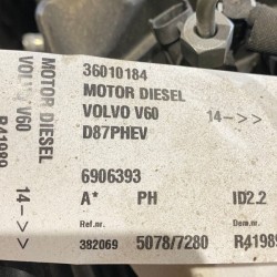 Motor 100,000km Hybrid Volvo S60 XC60 V60 D5244T17