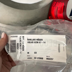 Right taillight full led Volvo XC90 2007-2014 31335507