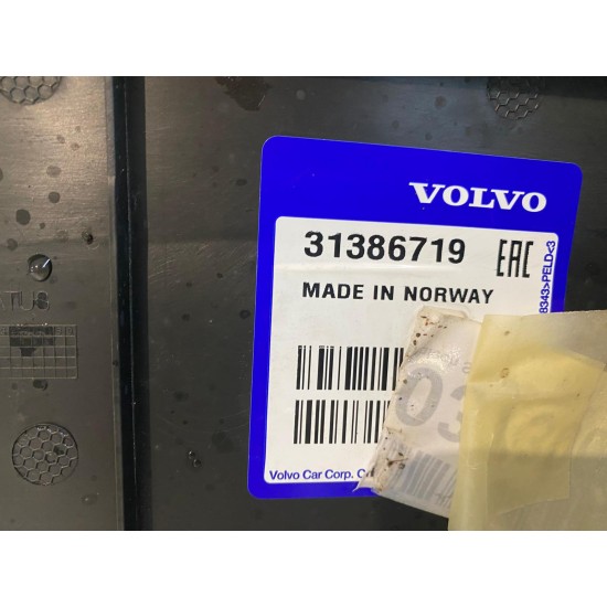 Air guide front bumper Volvo V60 S60 2014-2018 31386719