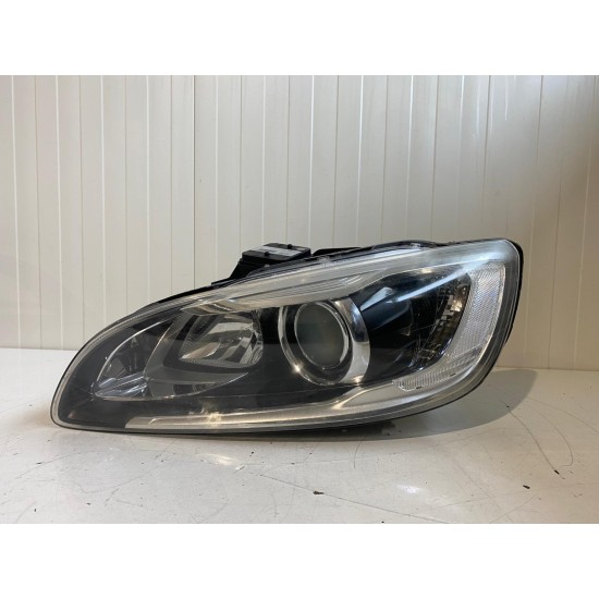 Left headlight with xenon 8 pins LHD Volvo S60 V60 FACELIFT 2014-20178 31395902 31698818