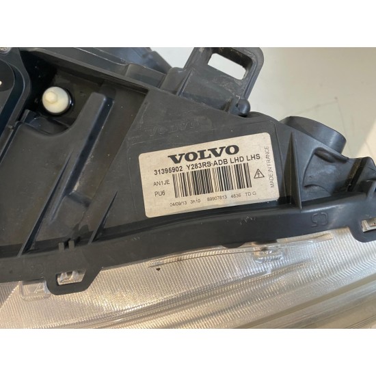 Left headlight with xenon 8 pins LHD Volvo S60 V60 FACELIFT 2014-20178 31395902 31698818