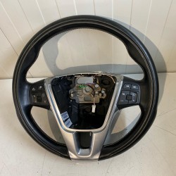 Steering wheel leather with chrome VOLVO S60 V60 V40 XC70 31250592 31390121 31470183