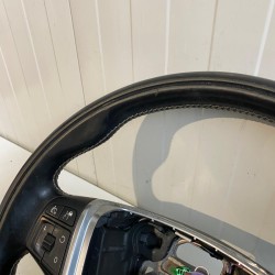 Steering wheel leather with chrome VOLVO S60 V60 V40 XC70 31250592 31390121 31470183