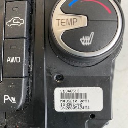 Temperature control panel/modul CCM VOLVO XC60 S60 V60 XC70 31346513 31398065