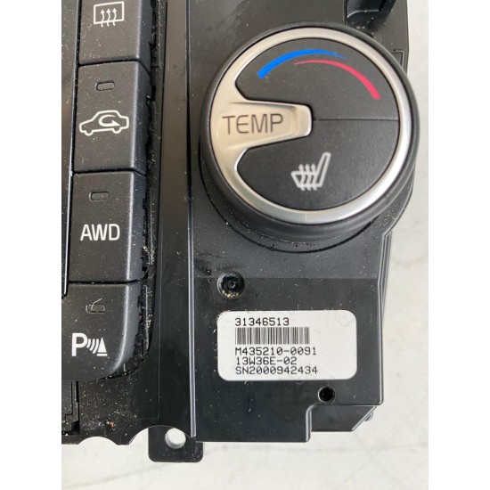 Temperature control panel/modul CCM VOLVO XC60 S60 V60 XC70 31346513 31398065