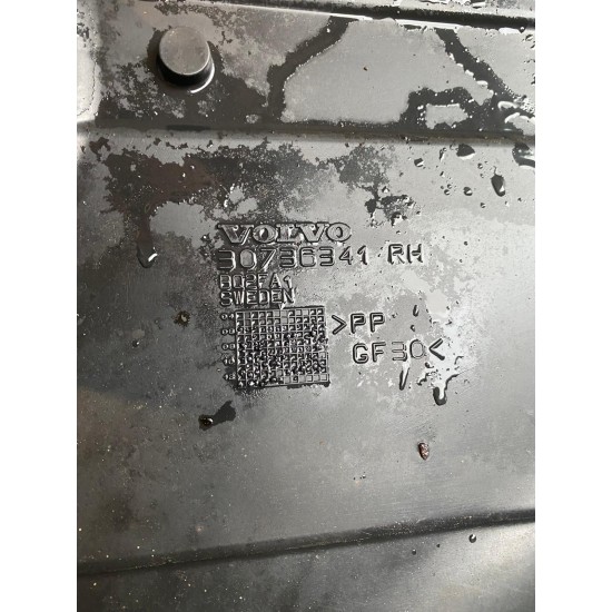 Rear right under body tray cover VOLVO V60 D6 HYBRID 2014+ 30736341