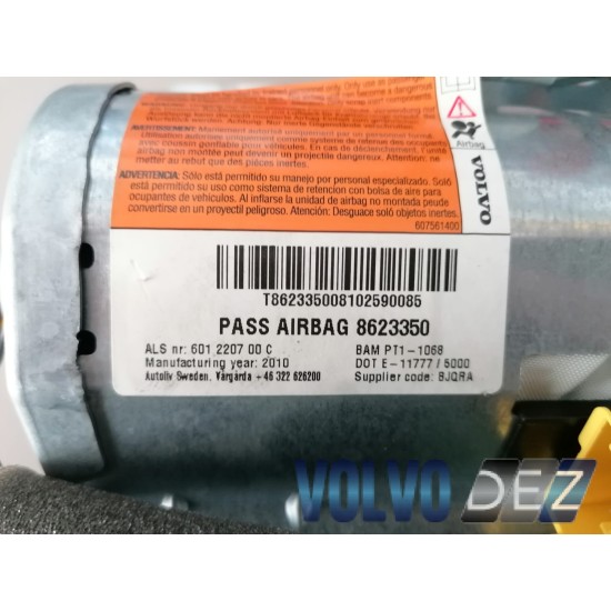 Airbag pasager VOLVO S40 V50 8623350