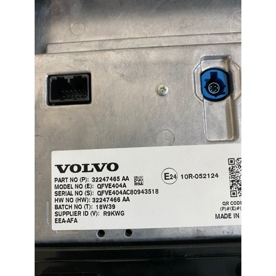 Display navigatie VOLVO XC60 XC90 XC40 V60 V90 32247465 32247466 36010873 36012820 36010459