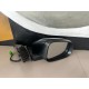 Right rear view mirror with electric folding 12 wires Volvo V70 2012-2016 31298844