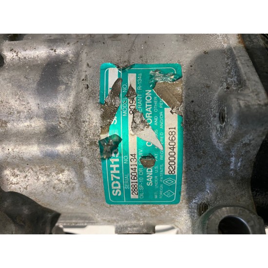 Compresor clima Volvo S40 V40 1.9 2001-2004 8200040681 8601961 Compresor clima Volvo S40 V40 1.9 2001-2004 8200040681 8601961