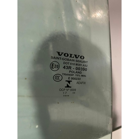 Rear right side window VOLVO XC60 2018+ 31424757