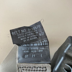 Rear Left Seat Belt Volvo C70 8639570