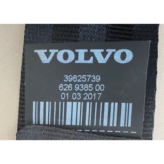 Rear right seatbelt Volvo XC90 2015-2022 39825739