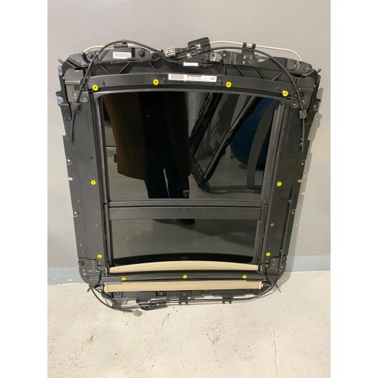 Frame roof hatch glass sunroof front and rear VOLVO XC60 39855477 31442190 31402033 31402034