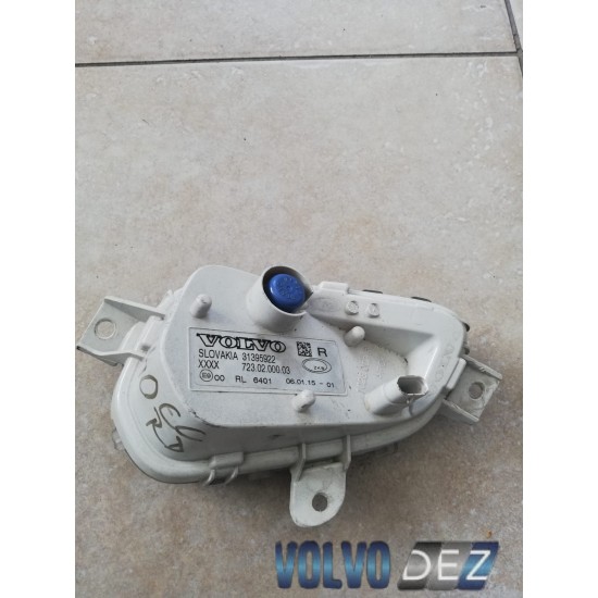 Right daylight position lamp Volvo V40 CC and R-design 31395922