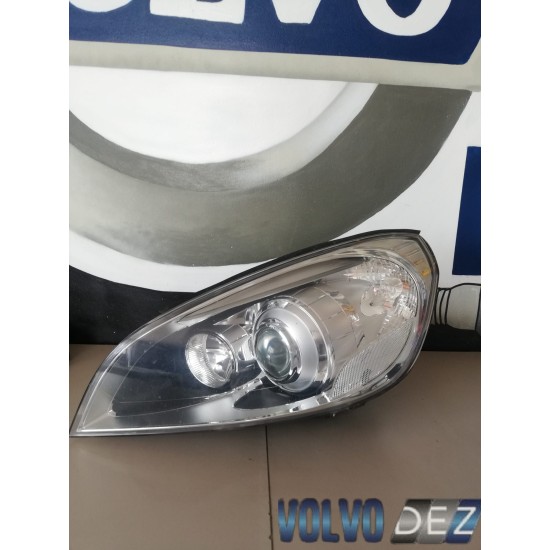 Left headlamp adaptive xenon Volvo S60 2010-2014 31299990