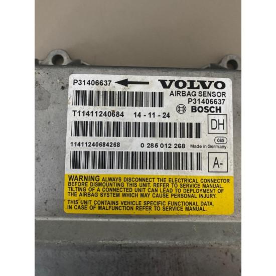 Calculator airbag SRS Volvo S60 V60 XC60 S80 XC70 V70 31406637