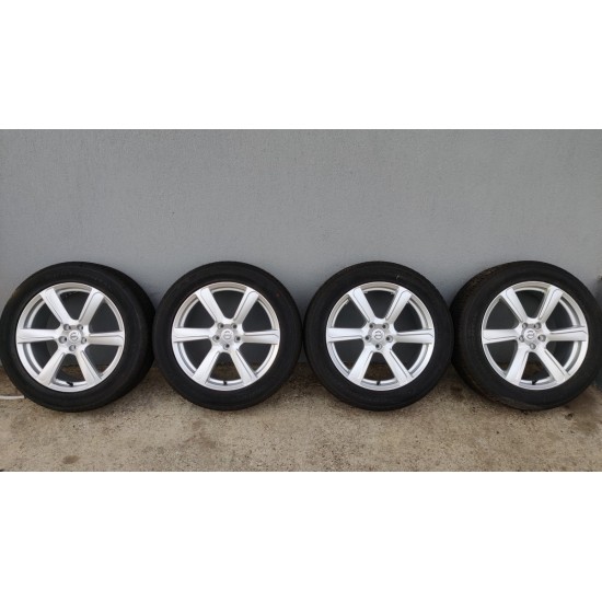 Jante 6 spite 19" Volvo XC40 XC60 XC90 XC70 S90 V90 S60 V60 CC S80 V70 + anvelope M+S 235/55 R19 Continental 31423021 / 31471604