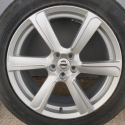 Jante 6 spite 19" Volvo XC40 XC60 XC90 XC70 S90 V90 S60 V60 CC S80 V70 + anvelope M+S 235/55 R19 Continental 31423021 / 31471604