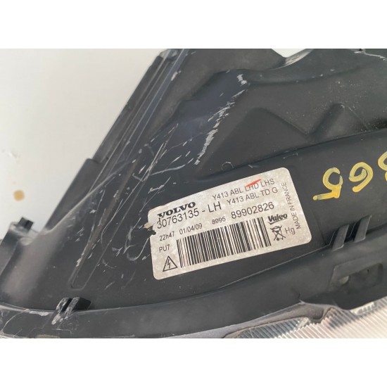 Left Xenon Headlight LHD Volvo XC60 2009-2013 30763135