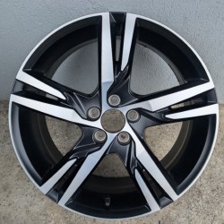 1x Volvo OEM Wheel 5 double spoke rim 19" Alloy XC60 XC40 XC90 S60 V60 S90 V90 - 31680356