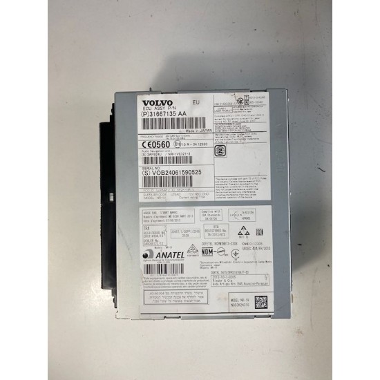 Magazie CD Volvo S60 V60 XC60 V40 V40CC 31667135 31433368 36050657
