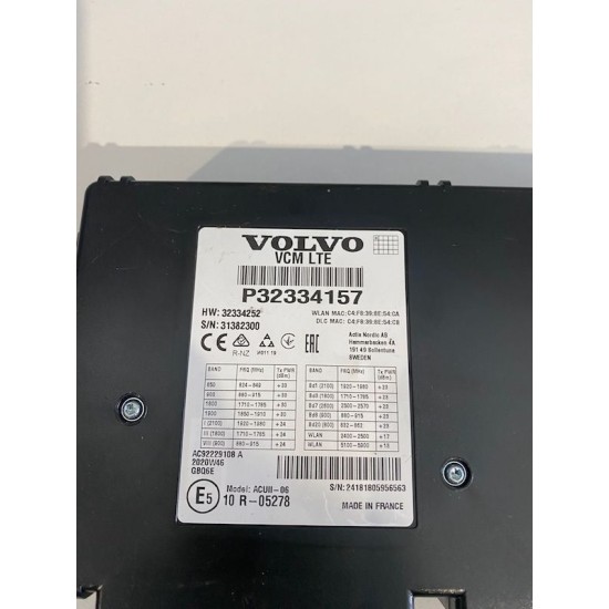 VCM module VOLVO XC40 V60 V60 CC V90 XC60 MILD HYBRID 2020+ 32334157 36003591 31463261 36010482 32334157 32279787