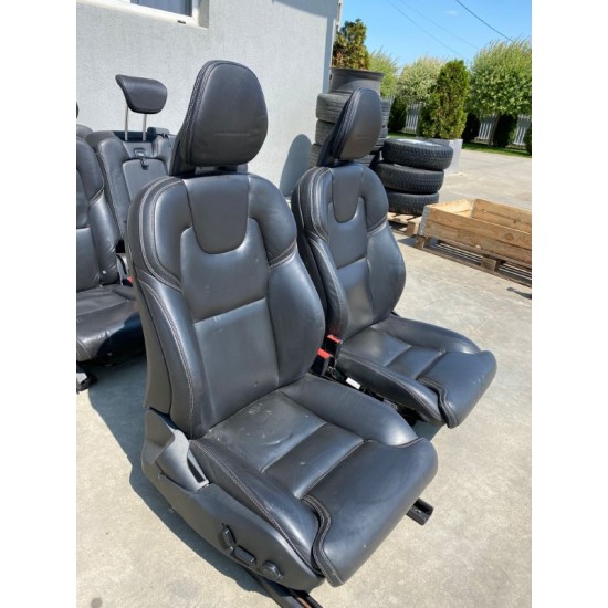 Interior de piele cu cusatura 7 locuri VOLVO XC90 INSCRIPTION 2016+