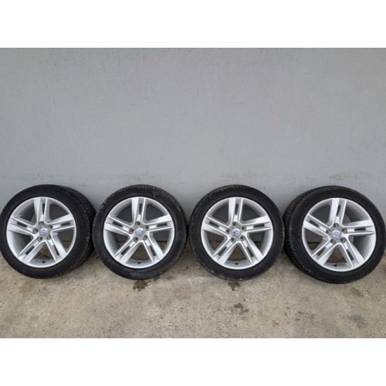 Volvo OEM Wheels SADIA rims 17" Alloys S60 V60 S80 V70 V40 S40 V40 V50 C30 C70 XC70 tires 235/45R17 Michelin 31381412