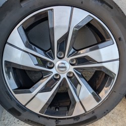 Volvo OEM Wheels Rims 5 spokes 18" Alloys S60 V60 S80 V70 S90 V90 V40 XC60 tires 215/55R18