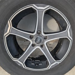 Janta 5 spite 17" 5x108 Volvo XC60 XC70 + anvelope M+S 235/65R18 TIGAR 2021 KBA 47522
