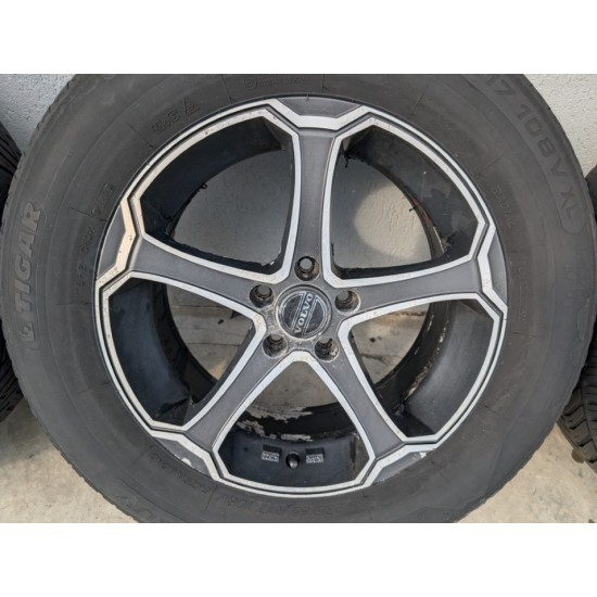 Janta 5 spite 17" 5x108 Volvo XC60 XC70 + anvelope M+S 235/65R18 TIGAR 2021 KBA 47522