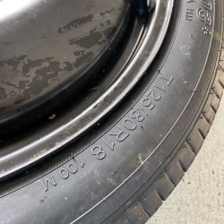 Spare tire T125/70R18 Volvo XC90 XC60 2015-2022 31362275