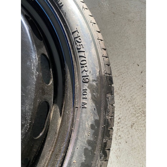 Spare tire T125/70R19 Volvo XC90 XC60 S60 V602015-2022 31680220 31660976