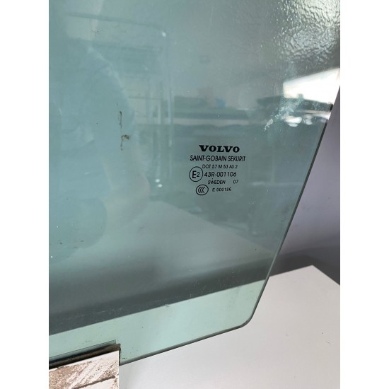Front left hardened glass Volvo XC70 2007 43R-001106 30753468