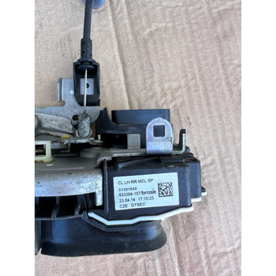 Rear left door lock mechanism Volvo V40 31391830