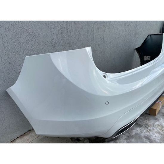 Rear white bumper VOLVO V60 2014-2017 31425017