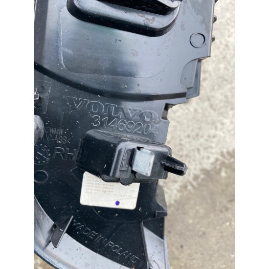 Rear right guide seat belt VOLVO XC40 2018 31469204