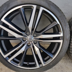 Jante 5 spite triple 21" Volvo XC60 XC90 XC40 XC70 S90 V90 S60 V60 anvelope 255/40R21 Pirelli 31423854