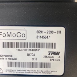 Control modul parcare VOLVO V60 XC60 S60 XC70 V70 31445647 6G91-2598-CH
