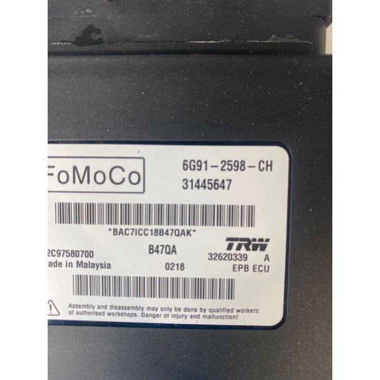 Control modul parcare VOLVO V60 XC60 S60 XC70 V70 31445647 6G91-2598-CH
