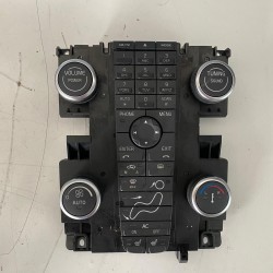 Climate control module with bluetooth VOLVO V50 S40 2008-2012 31350136