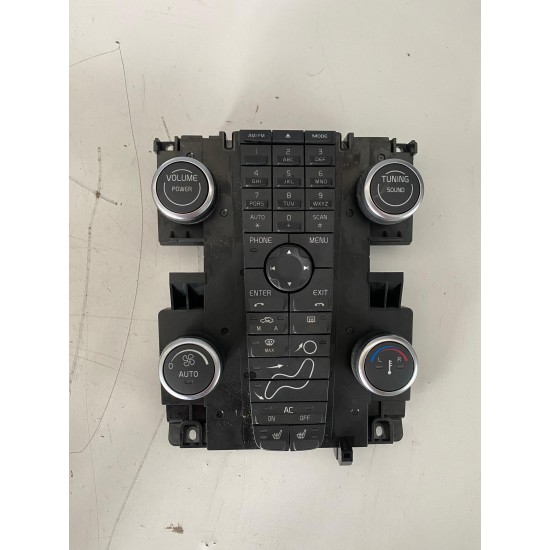 Climate control module with bluetooth VOLVO V50 S40 2008-2012 31350136
