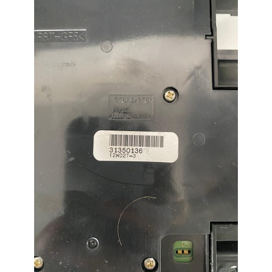 Climate control module with bluetooth VOLVO V50 S40 2008-2012 31350136