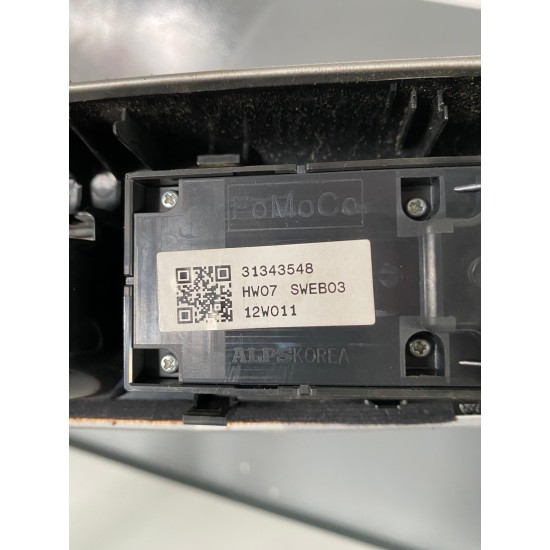 Switch drivers door LHD VOLVO S40 2008-2012 31334352 31343548