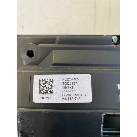 Combined instrument fully graphical display VOLVO XC40 2018 32254105 36011540