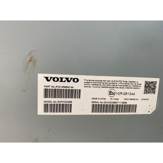 Statie audio Volvo S60 V60 S90 V90 XC40 XC60 XC90 2016+ 31456840 31652394 36003061