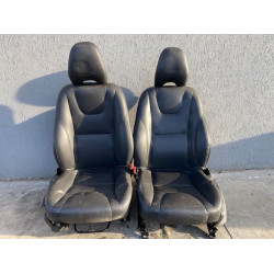 Interior piele negru VOLVO V60 2013-2017