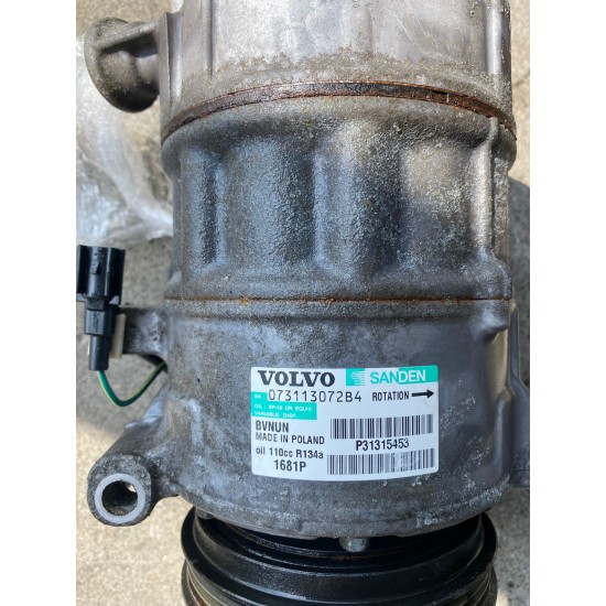 Compresor de clima Volvo S60 V60 S80 V70 XC60 XC70 31315453 36050841
